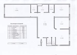 4-к квартира, на длительный срок, 100м2, 3/9 этаж
