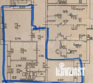 3-к квартира, на длительный срок, 62м2, 5/9 этаж