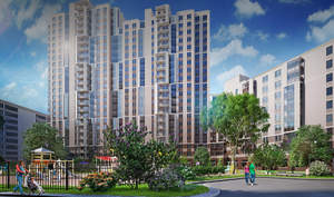 Студия квартира, на длительный срок, 24м2, 23/23 этаж