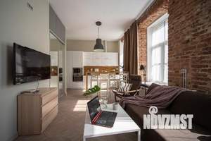 1-к квартира, посуточно, 36м2, 1/1 этаж