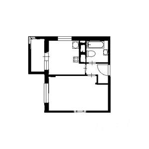 1-к квартира, на длительный срок, 38м2, 19/24 этаж