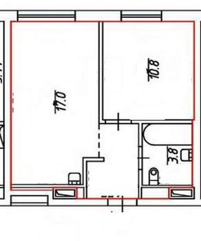 1-к квартира, на длительный срок, 37м2, 5/9 этаж