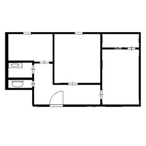 2-к квартира, на длительный срок, 45м2, 8/9 этаж