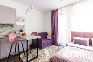 Студия квартира, посуточно, 27м2, 12/23 этаж