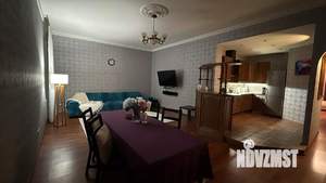 3-к квартира, посуточно, 80м2, 2/3 этаж