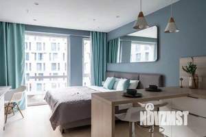 1-к квартира, посуточно, 27м2, 1/1 этаж