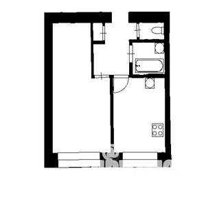 1-к квартира, на длительный срок, 31м2, 2/9 этаж