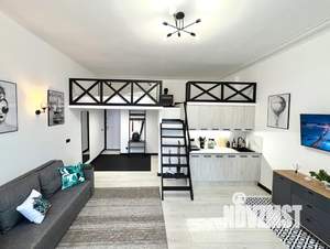 Студия квартира, посуточно, 35м2, 2/4 этаж