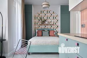 1-к квартира, посуточно, 25м2, 9/12 этаж