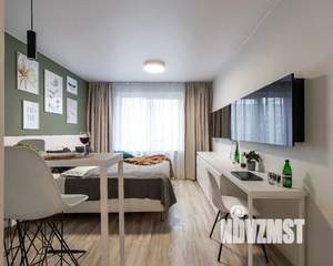 1-к квартира, посуточно, 24м2, 18/24 этаж