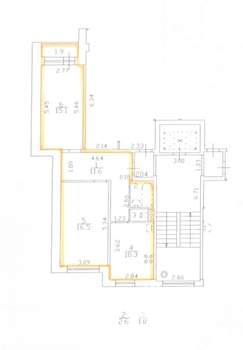 2-к квартира, на длительный срок, 57м2, 2/10 этаж