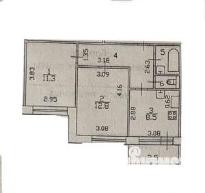 2-к квартира, на длительный срок, 44м2, 12/14 этаж