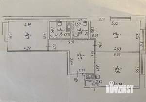 3-к квартира, на длительный срок, 65м2, 6/19 этаж