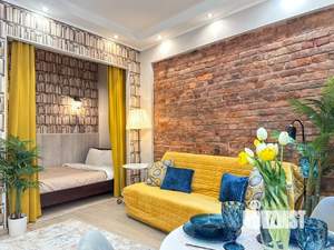 1-к квартира, посуточно, 27м2, 1/1 этаж