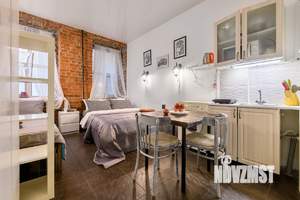 Студия квартира, на длительный срок, 19м2, 1/6 этаж