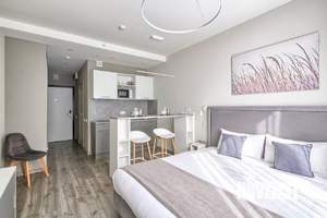 Студия квартира, на длительный срок, 23м2, 7/24 этаж