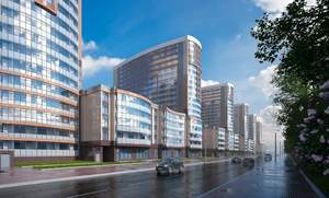 Студия квартира, на длительный срок, 24м2, 4/12 этаж