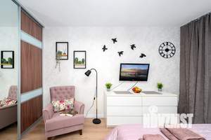 1-к квартира, посуточно, 38м2, 16/19 этаж