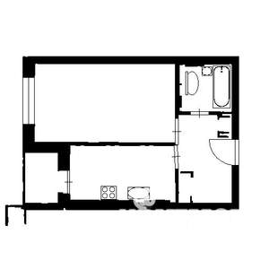 1-к квартира, на длительный срок, 38м2, 5/8 этаж