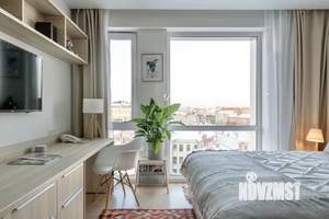 Студия квартира, на длительный срок, 26м2, 9/10 этаж