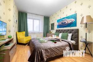 1-к квартира, посуточно, 45м2, 10/24 этаж