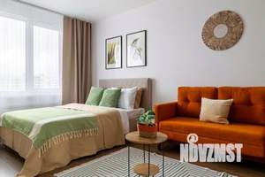 1-к квартира, посуточно, 40м2, 1/1 этаж