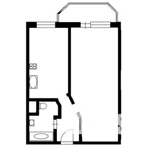 1-к квартира, на длительный срок, 34м2, 11/18 этаж