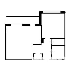 1-к квартира, на длительный срок, 40м2, 12/25 этаж