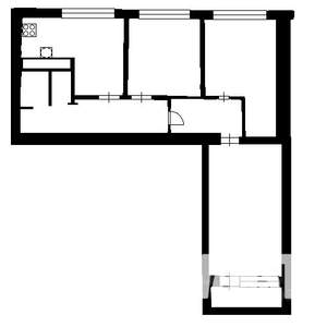 3-к квартира, на длительный срок, 65м2, 9/9 этаж