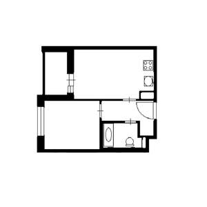 1-к квартира, на длительный срок, 36м2, 2/10 этаж