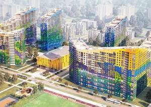 1-к квартира, на длительный срок, 39м2, 1/24 этаж