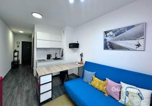 Студия квартира, на длительный срок, 19м2, 18/27 этаж