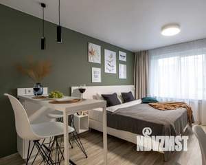 1-к квартира, посуточно, 24м2, 18/24 этаж