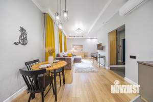 Студия квартира, посуточно, 45м2, 1/7 этаж