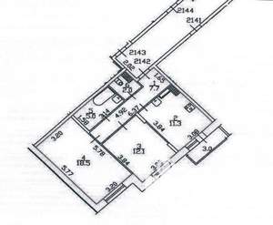 2-к квартира, на длительный срок, 57м2, 11/26 этаж