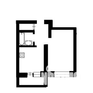 1-к квартира, на длительный срок, 37м2, 3/25 этаж