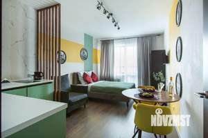 Студия квартира, на длительный срок, 28м2, 4/5 этаж