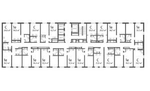 Студия квартира, вторичка, 21м2, 20/25 этаж