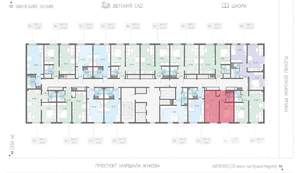 1-к квартира, вторичка, 35м2, 22/22 этаж