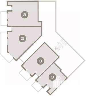 3-к квартира, вторичка, 141м2, 1/23 этаж