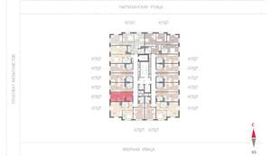 Студия квартира, вторичка, 23м2, 10/12 этаж