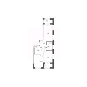 2-к квартира, вторичка, 64м2, 13/24 этаж