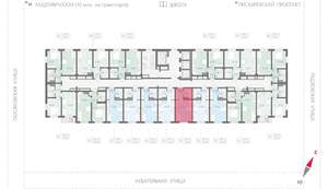 Студия квартира, вторичка, 21м2, 4/21 этаж