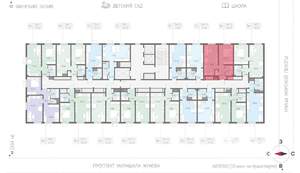 1-к квартира, вторичка, 37м2, 13/23 этаж