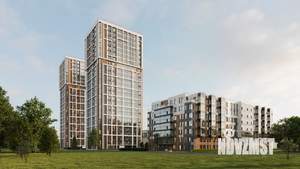 Студия квартира, вторичка, 28м2, 1/25 этаж