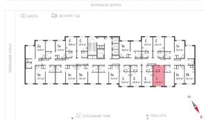 Студия квартира, вторичка, 20м2, 20/22 этаж