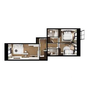 2-к квартира, вторичка, 72м2, 2/12 этаж