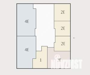 3-к квартира, вторичка, 92м2, 6/23 этаж