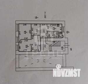 2-к квартира, вторичка, 47м2, 1/5 этаж