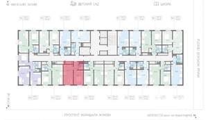 1-к квартира, вторичка, 35м2, 22/23 этаж